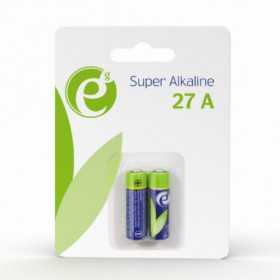 Gembird Alkaline 27A battery, 2-pack