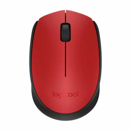 LOGI M171 Wireless Mouse Red