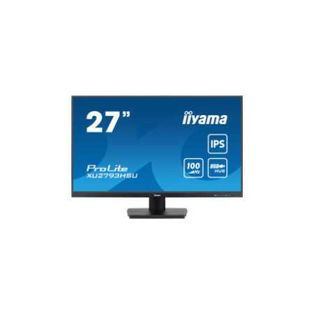 IIYAMA 27" XU2793HSU-B6 1920×1080 IPS, 100Hz, 4ms, 250cd/m2, HDMI/DP, 2×USB2.0, zvučnici, crni