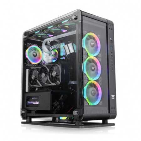 Thermaltake Core P6 Tempered Glass Mid Tower Crno