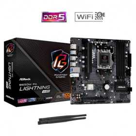 Asrock AMD AM5 B650M PG LIGHTNING WIFI