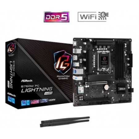 Asrock Intel LGA1700 B760M PG LIGHTNING WIFI