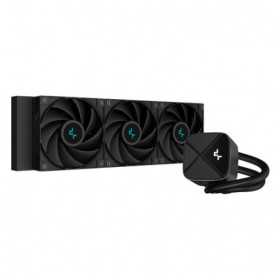 DeepCool LS720 Zero Dark 360mm AIO, Black