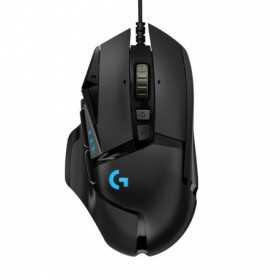 Logitech G502 HERO gaming miš, crni