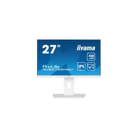 IIYAMA 27" XUB2792HSU-W6 1920x1080 FHD, IPS, 16:9, 0.4ms, HDMI/DP/USB, zvučnici, bijeli