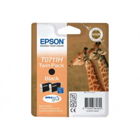 EPSON ink cart Black Twinpack 2x11 ml