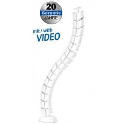 Transmedia Flexible Cable Management, White