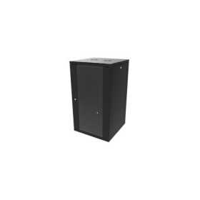 Canovate 19" 21U 600x600x1022 SINGLE zidni ormar s bočnim stranama koje se mogu otvoriti izvana, crni (WS3O-9-2166F)