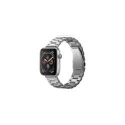Spigen Modern Fit, remen za Apple pametni sat, sreberni - Apple Watch Ultra (49mm)/8/7 (45mm)/SE 2022/6/SE/5/4 (44mm)/3/