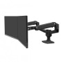 Ergotron LX Dual Monitor Arm, Monitor Mount (black)