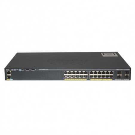 Refurbished Cisco Catalyst 2960X, 24 Port 10 100 1000, 4x 1G SFP, LAN Base