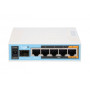 MikroTik hAP ac | WiFi Router | RB962UiGS-5HacT2HnT, Dual Band, 5x RJ45 1000Mb/s, 1x SFP, 1x PoE