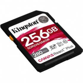 Kingston 256GB SDXC Canvas React Plus