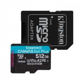 Kingston 512GB micSDHC Canvas Go Plus