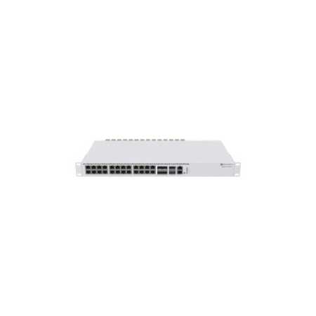 Mikrotik Cloud Router Switch CRS326-4C+20G+2Q+RM, 20x 2.5 GIGABIT Ethernet, 4x Combo ports ethernet 2.5G/10G SFP+, 2x 40