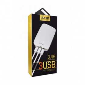 Punjač USB LDNIO 3 PORTS 5V/3.4A/17W A3304