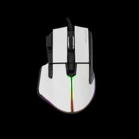 WHITE SHARK RGB gaming miš GM-9006 MARROK bijeli 12.000dpi