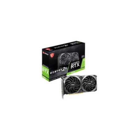 MSI GeForce RTX 3060 Ventus 2X 12G OC, 12GB GDDR6/192-Bit, PCIe 4.0, HDMI/3×DP