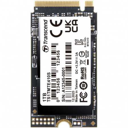 Transcend 1TB, M.2 2242,PCIe Gen4x4, NVMe, 3D TLC, EAN: 760557865322