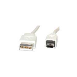 Roline VALUE USB2.0 kabel TIP A(M) na Mini 5-pin (M), 0.8m
