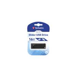 Verbatim USB2.0 Store'n'Go Slider 16GB, crni