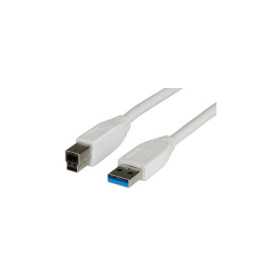 Roline VALUE USB3.0 kabel TIP A-B M/M, 3.0m, bijeli