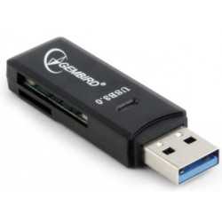 Gembird Compact USB 3.0 SD card reader, blister