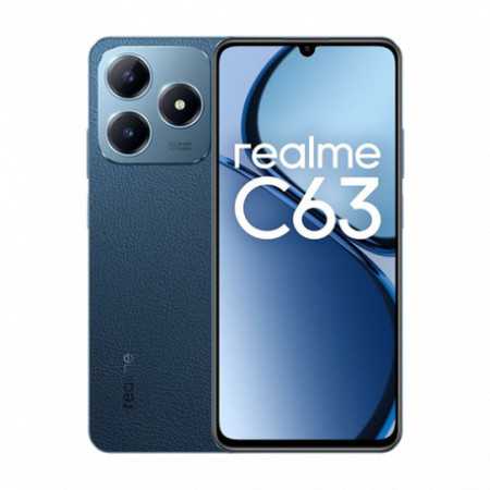 Realme C63 Dual Sim 8GB RAM 256GB - Leather Blue