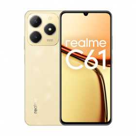 Realme C61 Dual Sim 6GB RAM 256GB - Sparkle Gold