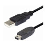 Transmedia USB A to 5 pin mini Kabel 2m