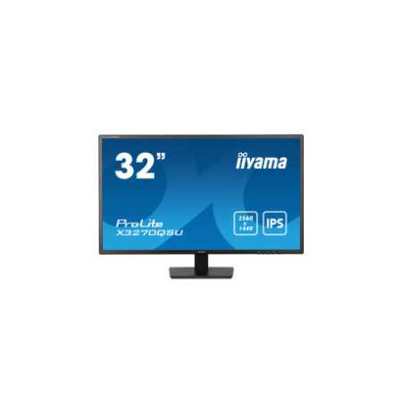 IIYAMA 32" (80cm) Prolite X3270QSU-B1 2560x1440 100Hz, IPS, 250 cd/m2, 1200:1, 3ms, HDMIx1, DPx1, USBx3