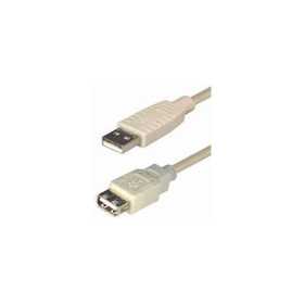 Transmedia USB 2.0 extension Cable type A plug to A jack, 2,0m