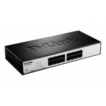 D-LINK 16xRJ45 10/100 16port Switch