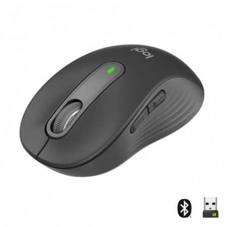 Logitech Signature M650 Wireless, Mouse (graphit, size M, Chromebook certified)