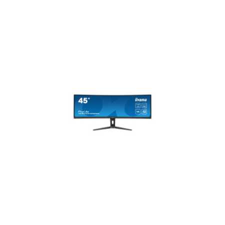 IIYAMA Monitor LED XCB4594DQSN-B1 45’’ Dual QHD VA panel with KVM switch, USB-C 90W dock and RJ45 51