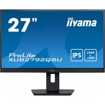 Monitor iiyama ProLite XUB2792QSU-B1 68,6 cm (27") QHD IPS LED FreeSync 75 Hz