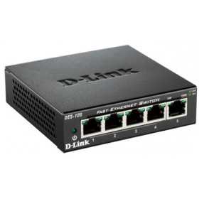 D-Link switch neupravljivi,DES-105/E (metalno kućište)