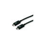 Roline USB-C Thunderbolt3 kabel, M/M, 2.0m, crni