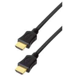 Transmedia High Speed HDMI braided cable with Ethernet 10m gold plugs, 4K