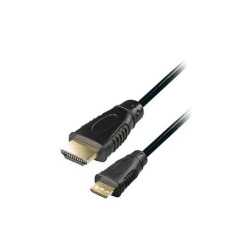 Transmedia HDMI-plug type A to Mini HDMI plug type C, 2m