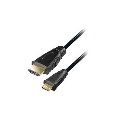 Transmedia HDMI-plug type A to HDMI plug type C, 5m