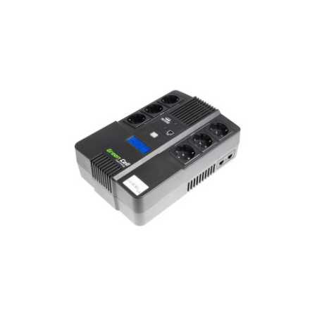 Green Cell UPS AiO 800VA/480W, Line Interactive AVR, LCD