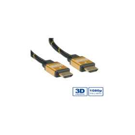 Roline GOLD HDMI kabel sa mrežom, M/M, 10m