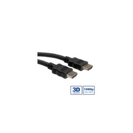 Roline HDMI kabel sa mrežom, HDMI M - HDMI M, 15m