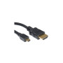 Roline HDMI kabel sa mrežom, TIP A (M) - TIP D (M) (micro), 2.0m