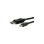 Roline DisplayPort kabel v1.1, DP - Mini DP, M/M, 2.0m, crni