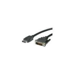 Roline VALUE DisplayPort kabel, DP - DVI-D (24+1), M/M, 1.0m, crni