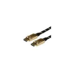 Roline GOLD DisplayPort kabel, DP-DP, M/M, 10m