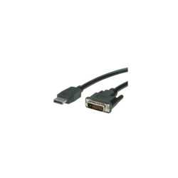 Roline VALUE DisplayPort kabel, DP M na DVI-D (24+1) M, 2.0m