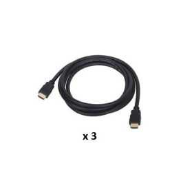 SBOX kabel HDMI 1.4 M/M, 6mm, 5m, 3 kom